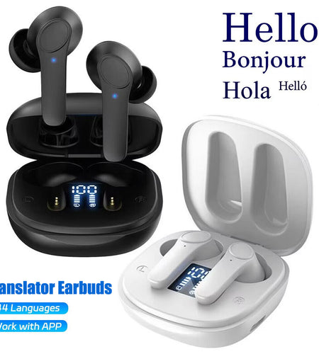 Translator Earbuds 144 Languages Real Time Online Offline Translation Earphones