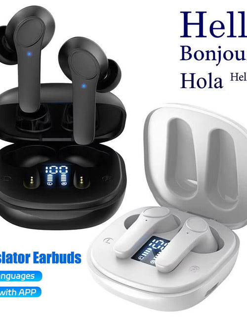 Load image into Gallery viewer, Translator Earbuds 144 Languages Real Time Online Offline Translation Earphones
