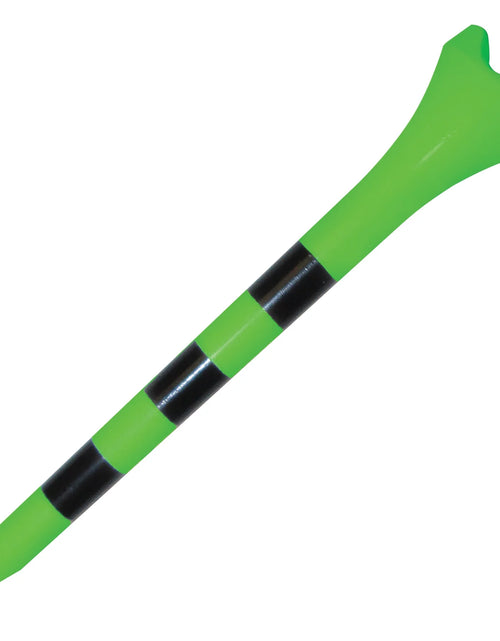 Load image into Gallery viewer, Pride Performance Plastic Golf Tees, Low-Resistance Head for Golf, Longer Drives, Durable &amp; Stable Design, 3-1/4", Striped Citrus Mix – 25 Count
