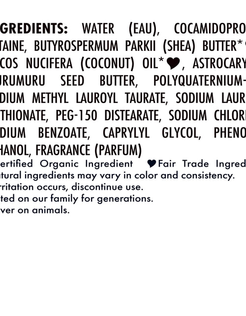 Load image into Gallery viewer, Baby Wash and Shampoo with 100% Virgin Coconut Oil, Sweet Pea &amp; Murumuru, 13 Fl Oz
