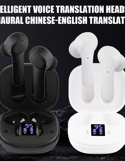 Load image into Gallery viewer, Translator Earbuds 144 Languages Real Time Online Offline Translation Earphones
