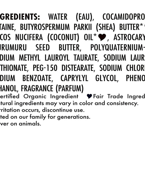 Load image into Gallery viewer, Baby Wash and Shampoo with 100% Virgin Coconut Oil, Sweet Pea &amp; Murumuru, 13 Fl Oz
