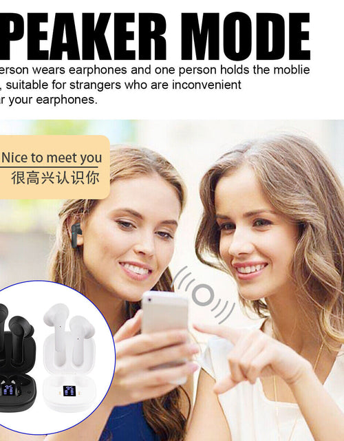 Load image into Gallery viewer, Translator Earbuds 144 Languages Real Time Online Offline Translation Earphones
