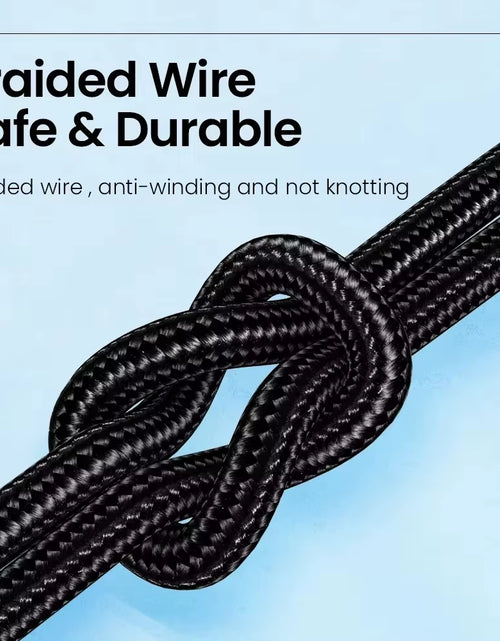 Load image into Gallery viewer, 66W 6A USB C 90° Right Angle Cable for Xiaomi Fast Charging Cord for Honor Huawei Oneplus Realme Angled Data Wire Nylon
