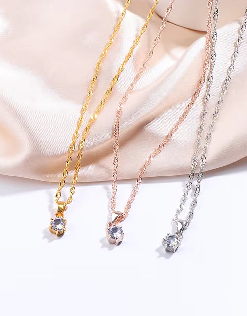 Load image into Gallery viewer, Luxury Women Ring Necklace Earrings Rhinestone Bracelet Female Casual Ladies Jewelry Set
